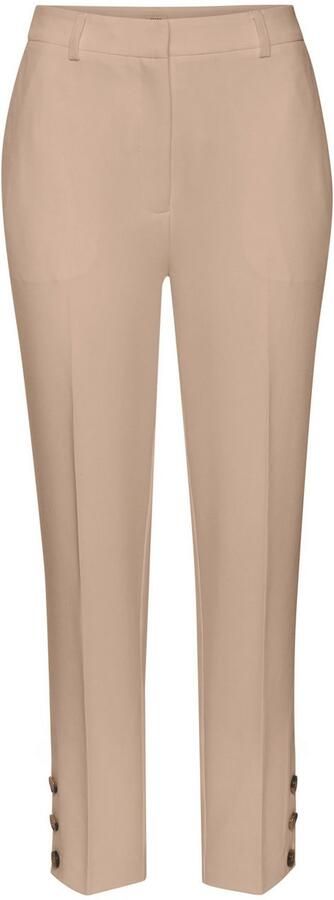 Lascana Pantalon met knopen aan de broekzoom figuurvormend pantalon business-look - Foto 3