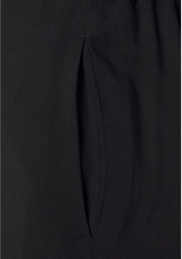 Lascana Paperbag-broek met wijde pijpen en zakken wide leg stoffen broek casual elegant - Foto 6