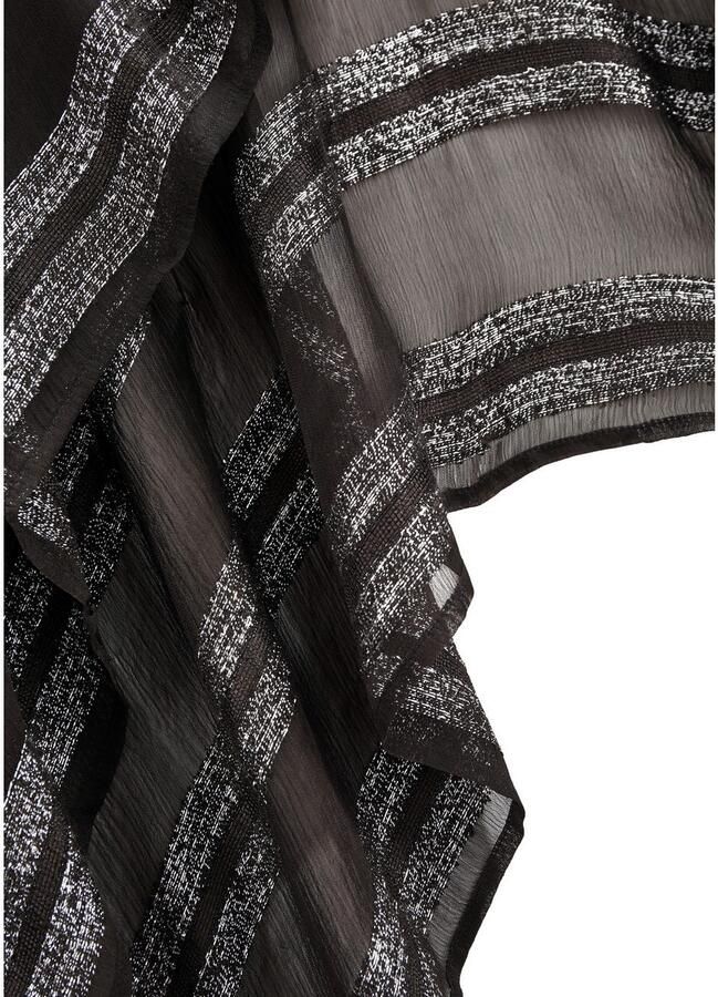 Lascana Pareo Modieus sjaaltje Stranddoek omslag met glinsterende details