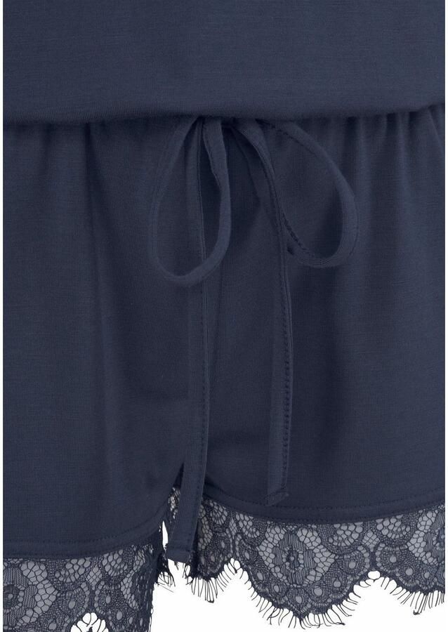 Lascana Playsuit met kanten zoom - Foto 2