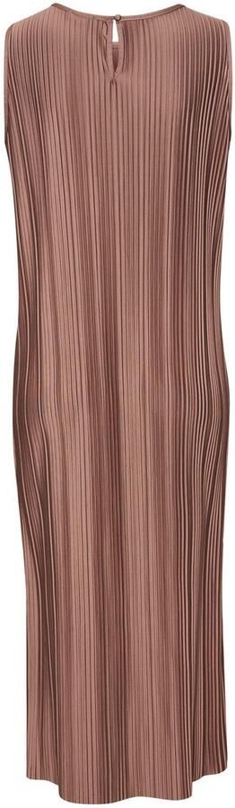 Lascana Plisséjurk in midilengte jurk met bandjes zomerjurk - Foto 5