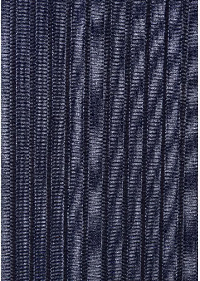 Lascana Plisséjurk in midilengte jurk met bandjes zomerjurk