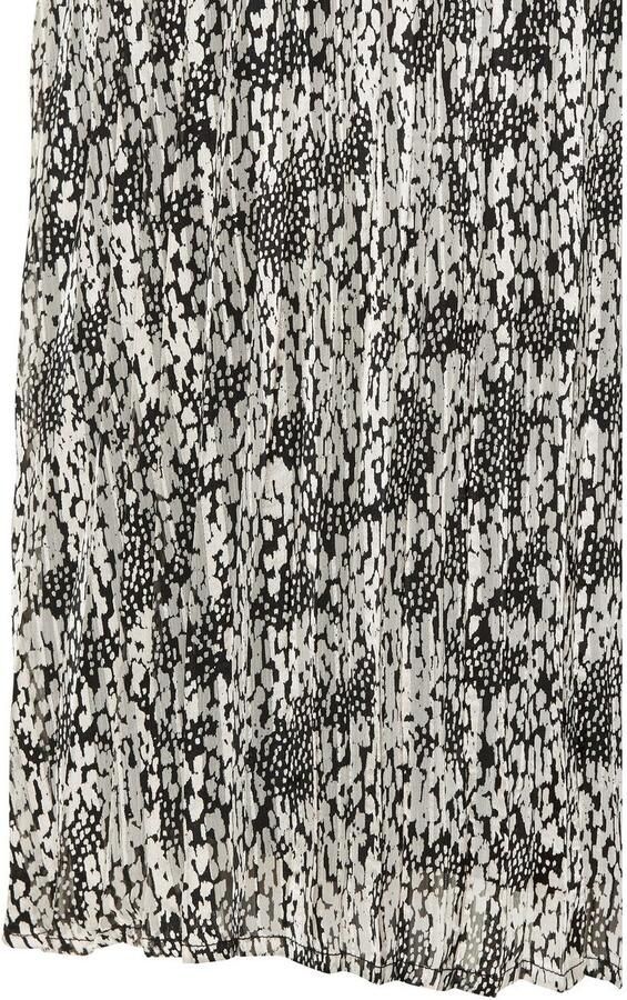 Lascana Plissérok van lichte chiffonstof midirok met aloverprint zomers - Foto 3