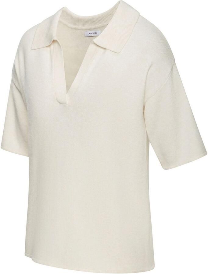 Lascana Poloshirt van hoogwaardige brei - Foto 2