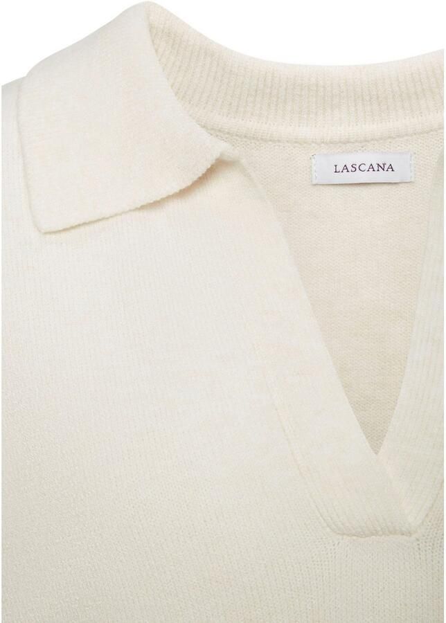 Lascana Poloshirt van hoogwaardige brei - Foto 3