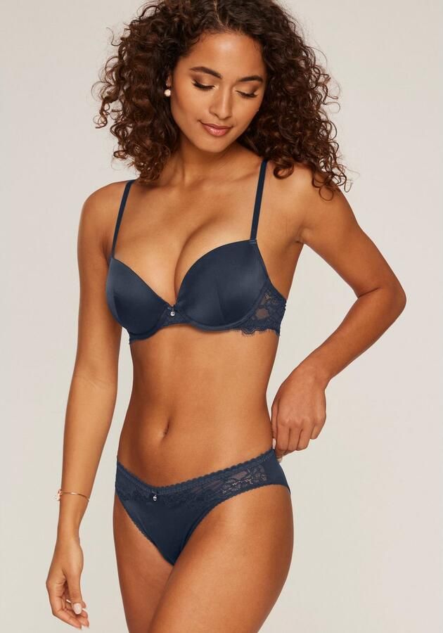 Lascana Slip Alana met hoog zijdegehalte en elegant kant - Foto 2