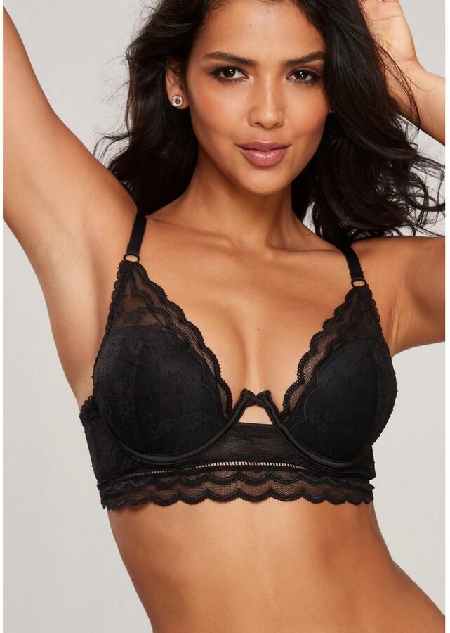 Lascana Push-up-bh FINA in lichte lange vorm. met extravagante beugel sexy lingerie - Foto 2