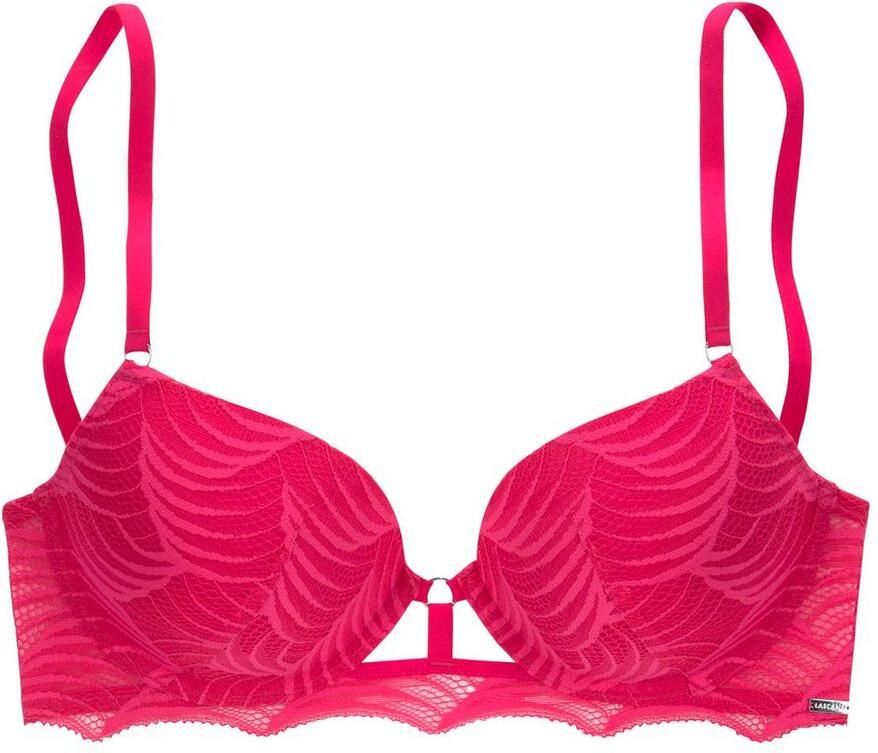 Lascana Push-up-bh Marla met geïntegreerde pads en modieus kant lingerie