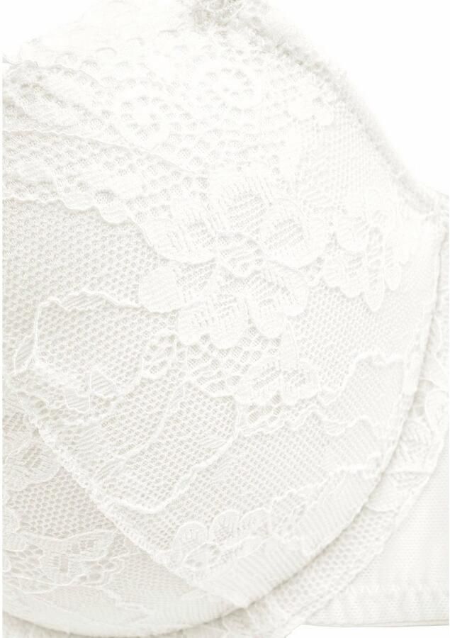 Lascana Push-up-bh MELISSA met voorsluiting & kanten achterkant van borduursel ondergoed - Foto 5