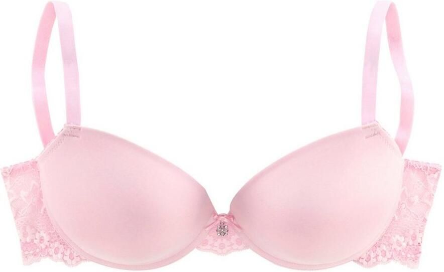 Lascana Push-up-bh met beugel en kanten achterkant dessous - Foto 4