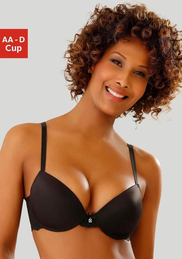 Lascana Push-up-bh met beugel en kanten achterkant dessous - Foto 4