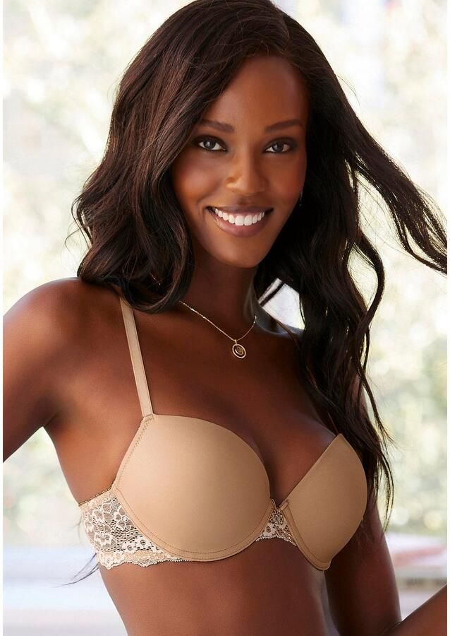 Lascana Push-up-bh met beugel en kanten achterkant dessous - Foto 2