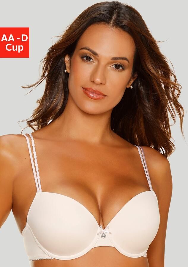 Lascana Push-up-bh met beugel en met spaghettibandjes dessous - Foto 5