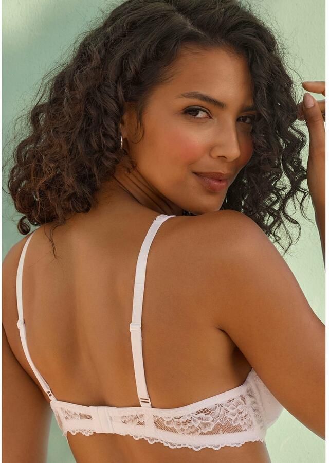 Lascana Push-up-bh met beugel in trendy high-apex ontwerp sexy lingerie - Foto 2