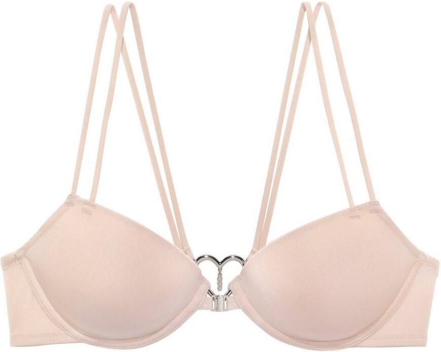 Lascana Push-up-bh met bijzondere strasachterkant voor diepe ruglijn sexy ondergoed - Foto 4