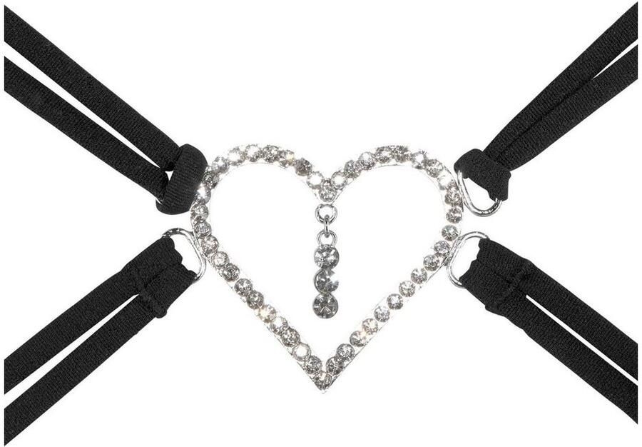 Lascana Push-up-bh met bijzondere strasachterkant voor diepe ruglijn sexy ondergoed - Foto 3