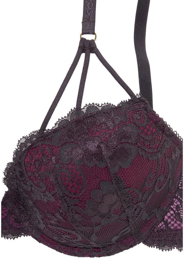 Lascana Push-up-bh met decoratieve bandjes sexy dessous - Foto 2
