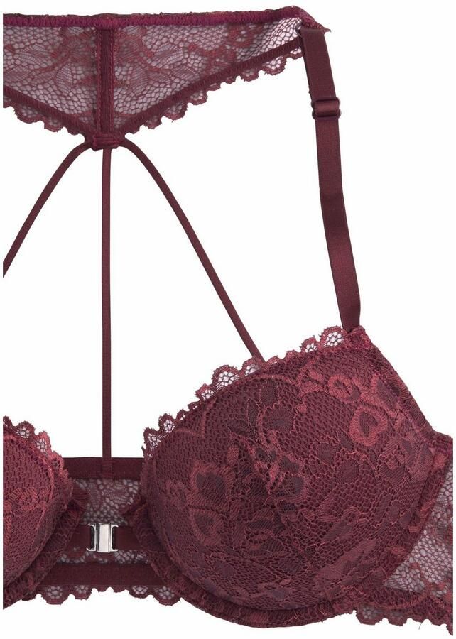 Lascana Push-up-bh met decoratieve kanten achterkant in banddesign sexy ondergoed - Foto 2