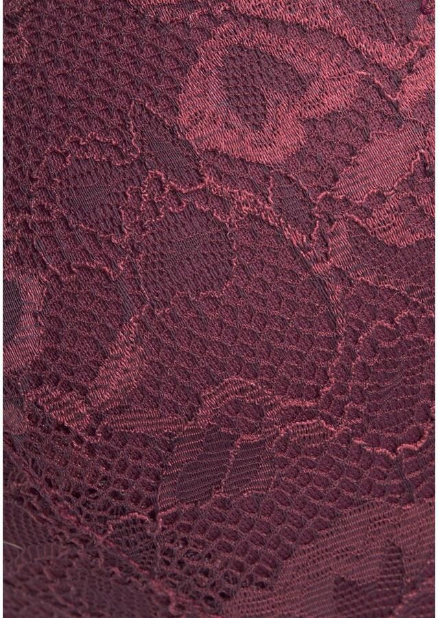 Lascana Push-up-bh met decoratieve kanten achterkant in banddesign sexy ondergoed - Foto 3