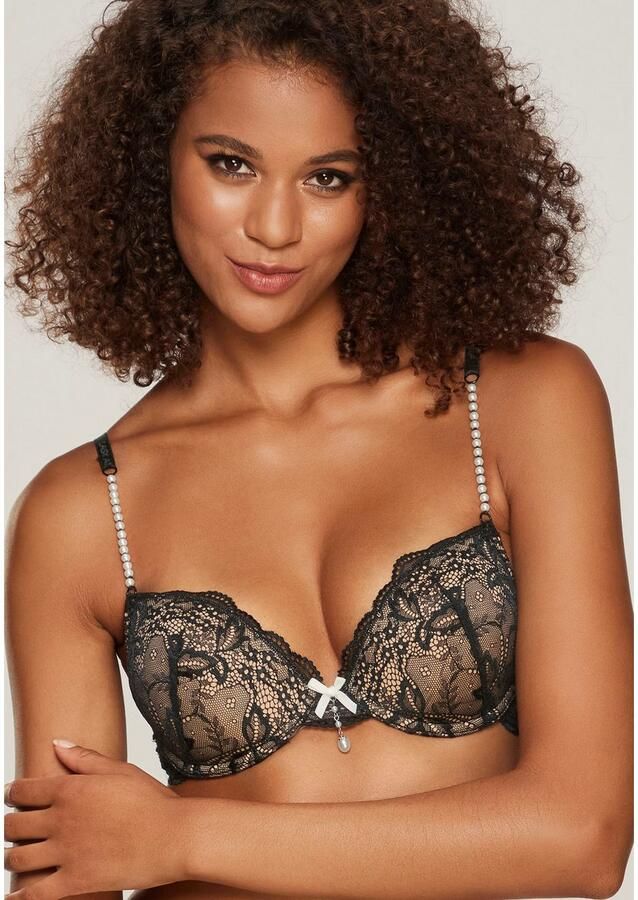 Lascana Push-up-bh met elegante kralendetails sexy dessous - Foto 6