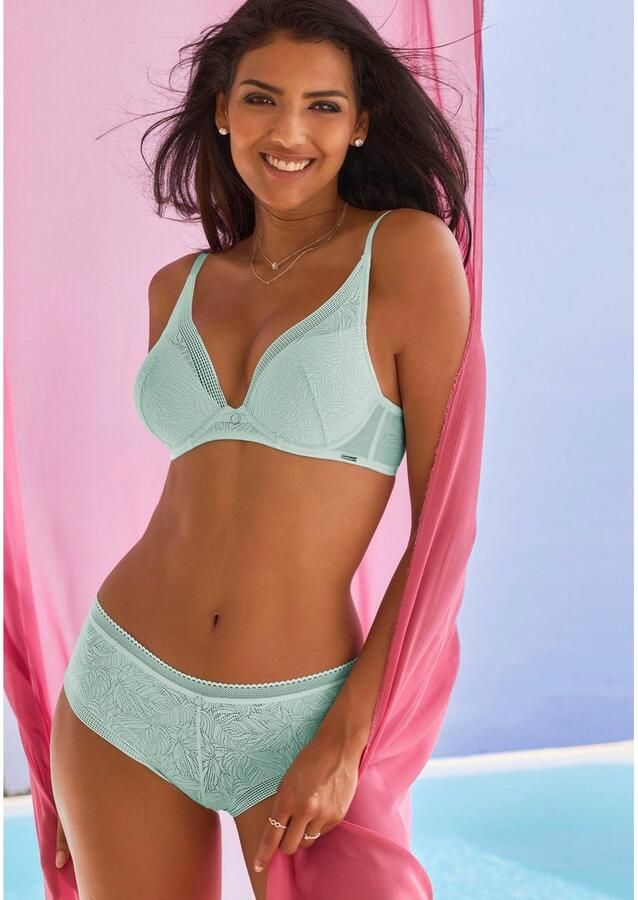 Lascana Push-up-bh met extra platte randen in high-apex ontwerp lingerie - Foto 2