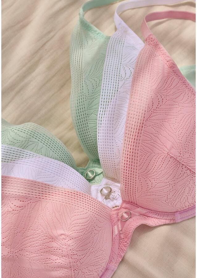 Lascana Push-up-bh met extra platte randen in high-apex ontwerp lingerie - Foto 2