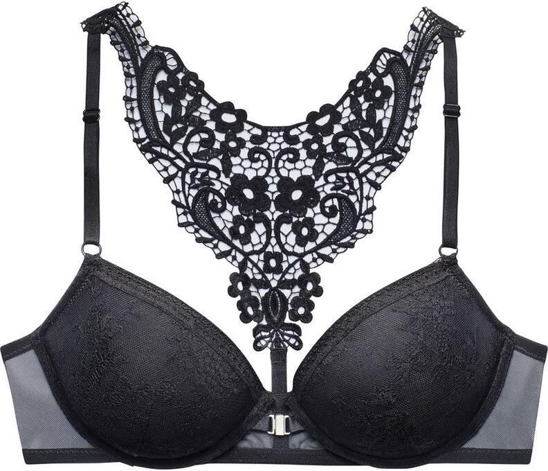 Lascana Push-up-bh met mooi geborduurd motief op de rug sexy lingerie - Foto 4