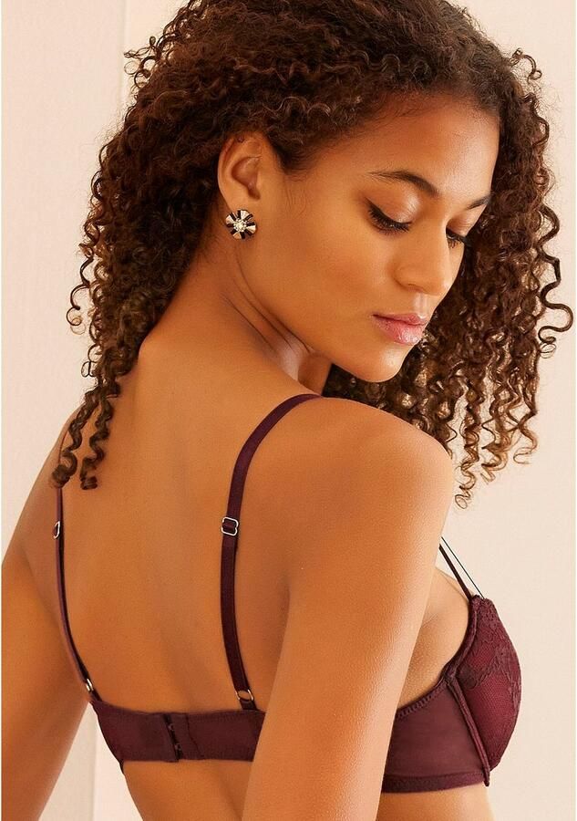 Lascana Push-up-bh met opvallend glitteraccessoire sexy dessous - Foto 8