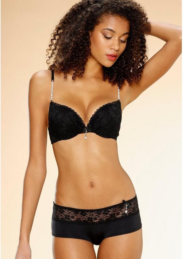 Lascana Push-up-bh met speciale sierparel details sexy lingerie - Foto 2