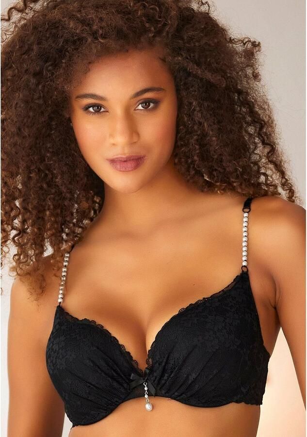Lascana Push-up-bh met speciale sierparel details sexy lingerie - Foto 6
