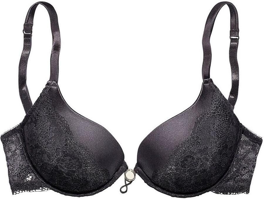 Lascana Push-up-bh middenvoor verstelbaar dessous