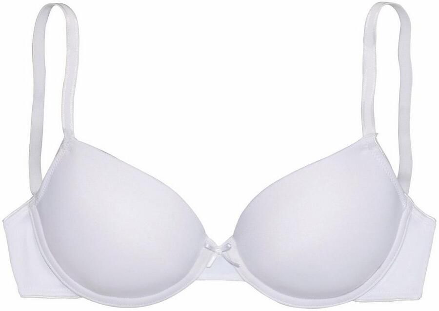 Lascana Push-up-bh Perfect basic met beugel en uitneembare volledige cups
