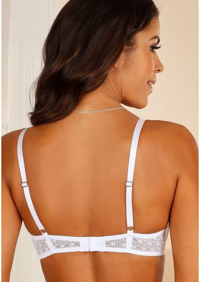 Lascana Push-up-bh Tilda van modieuze punt dessous