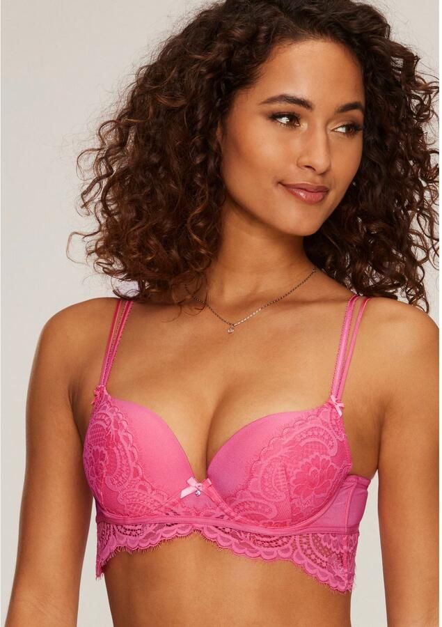 Lascana Push-up-bh Valentina met extravagante kanten details lingerie - Foto 4