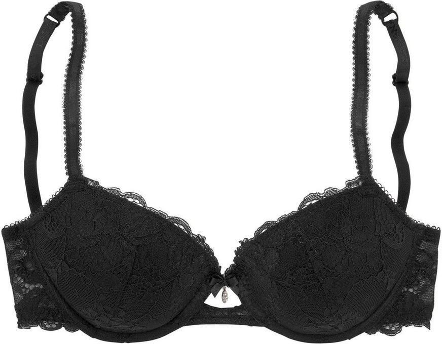 Lascana Push-up-bh van gebloemde kant dessous