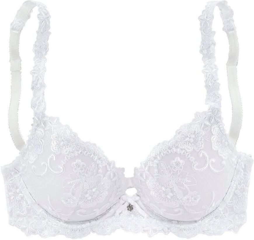 Lascana Push-up-bh WANDA met beugels met prachtig geborduurd kant lingerie - Foto 4