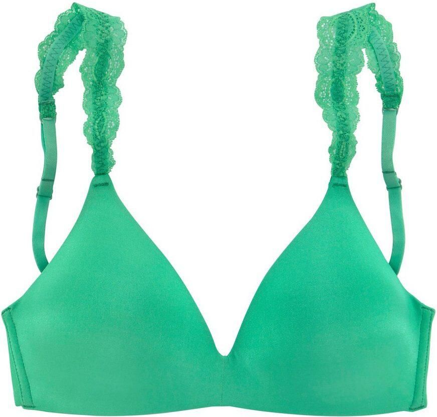 Lascana Push-up-bh zonder beugel met prachtige kantbanden lingerie - Foto 6