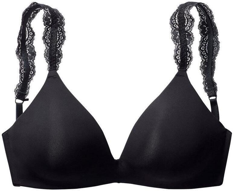 Lascana Push-up-bh zonder beugel met prachtige kantbanden lingerie - Foto 3