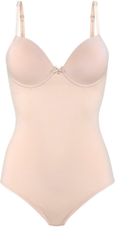 Lascana Push-up-body voor een prachtig decolleté van zijdeachtige microvezel basisondergoed - Foto 3