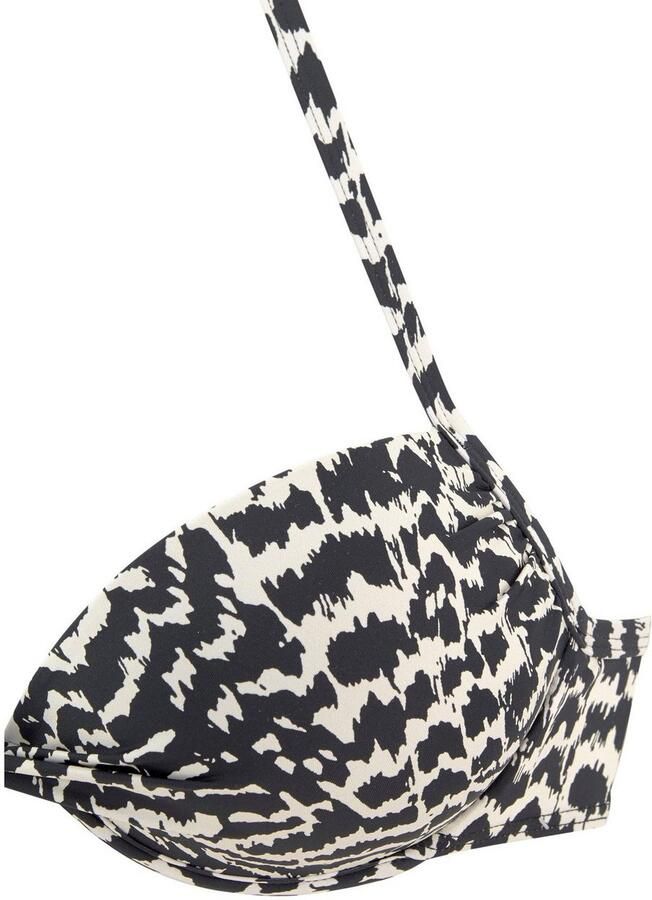 Lascana Push-upbikinitop Clara met geknoopte top - Foto 2