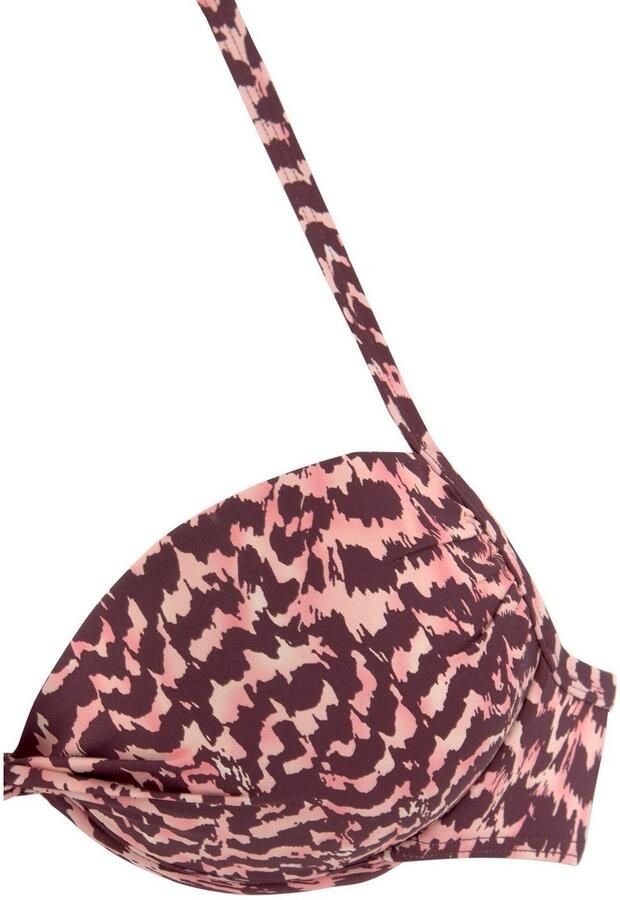 Lascana Push-upbikinitop Holly met knoopdetail - Foto 4