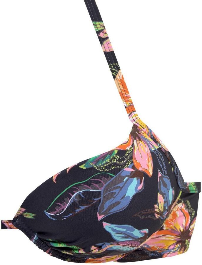 Lascana Bikinibroekje MALIA opzij te strikken met tropische print - Foto 3