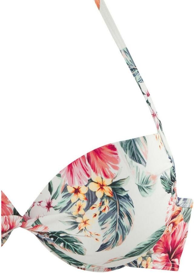 Lascana Push-upbikinitop Salsa met mooie bloemenprint - Foto 4