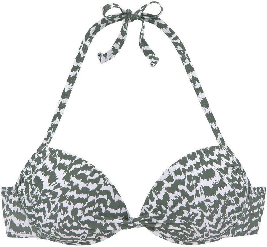 Lascana Push-upbikinitop Sansa met gedraaide look - Foto 4