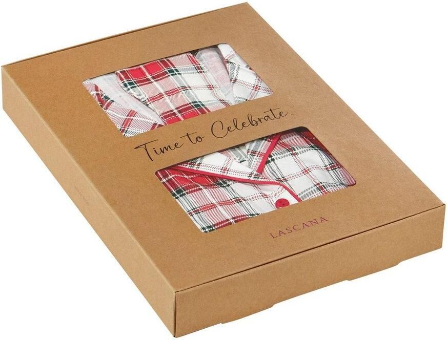 Lascana Pyjama incl. slaapmasker (set 3-delig 3-delig) - Foto 4