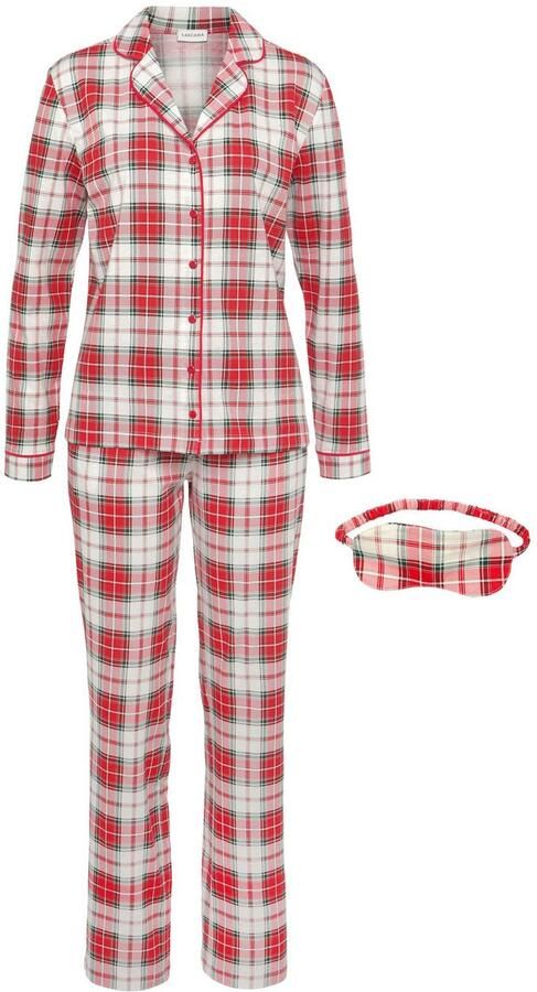 Lascana Pyjama incl. slaapmasker (set 3-delig 3-delig) - Foto 5