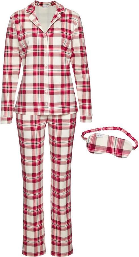 Lascana Pyjama incl. slaapmasker (set 3-delig) - Foto 6