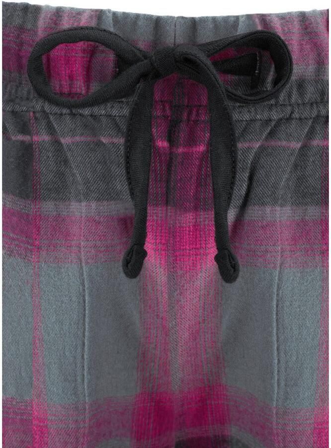 Lascana Pyjama met behaaglijk zachte flannellen broek (2-delig 1 stuk) - Foto 2