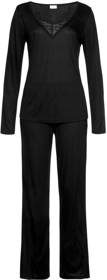 Lascana Pyjama met details van kant (2-delig 1 stuk) - Foto 2