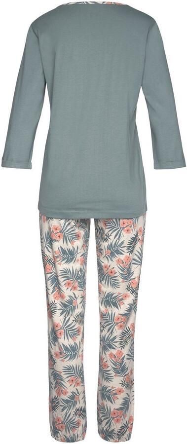 Lascana Pyjama met gedessineerde broek (2-delig 1 stuk) - Foto 3